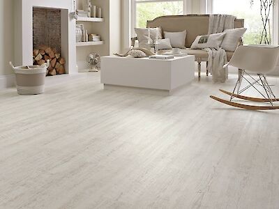 Karndean Wood Effect LVT Flooring: Blush Oak, White Painted Oak, Neutral Oak and Raven Oak