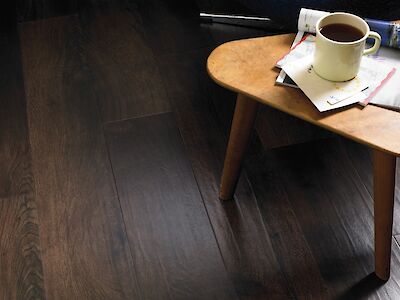 Karndean Wood Effect LVT Flooring: Blush Oak, White Painted Oak, Neutral Oak and Raven Oak